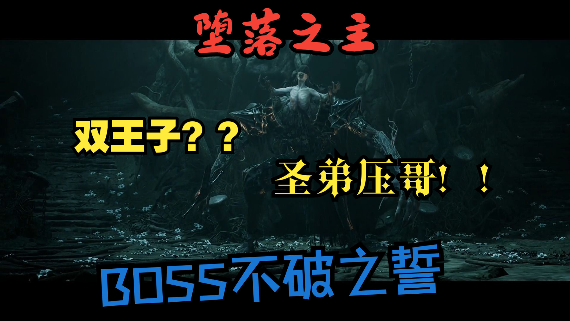 【阿缘】怎么魂类游戏都喜欢圣弟亚哥当boss 挑战不破之誓 堕落之主实况第15期启示深渊单机游戏热门视频