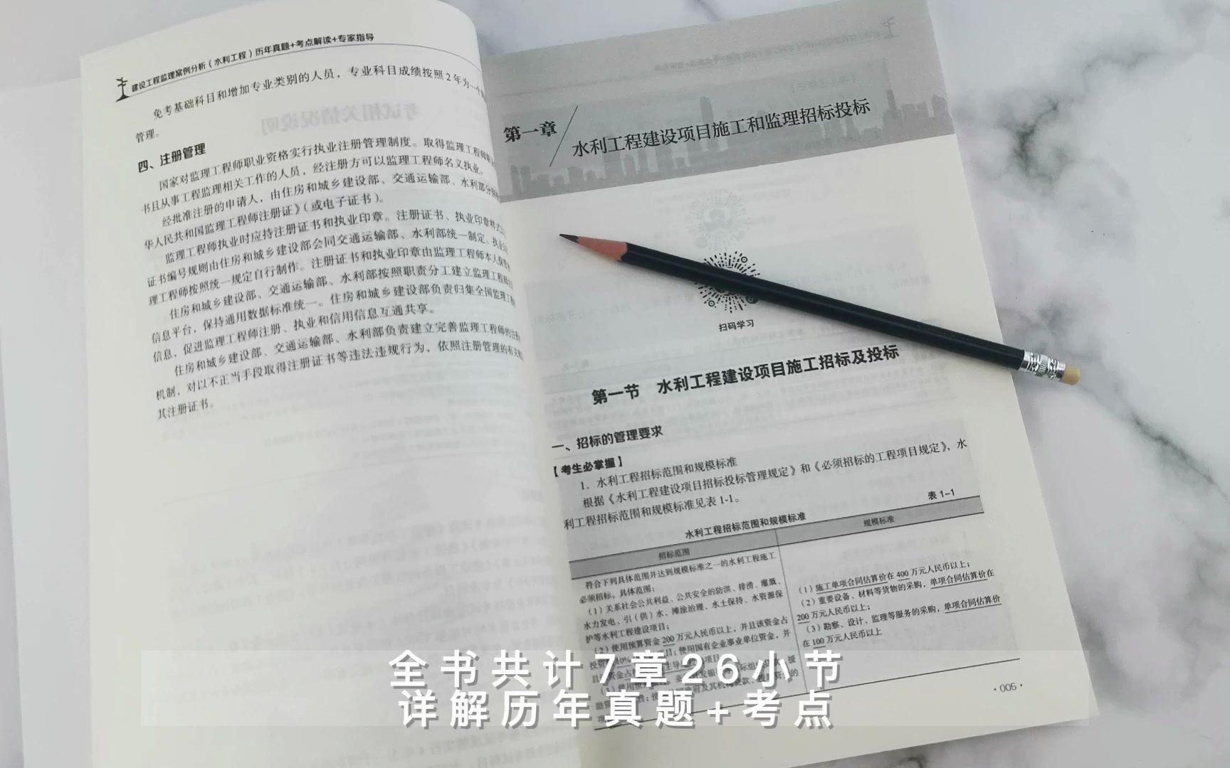 [图]建设工程监理案例分析（水利工程）历年真题+考点解读+专家指导 9787112265763