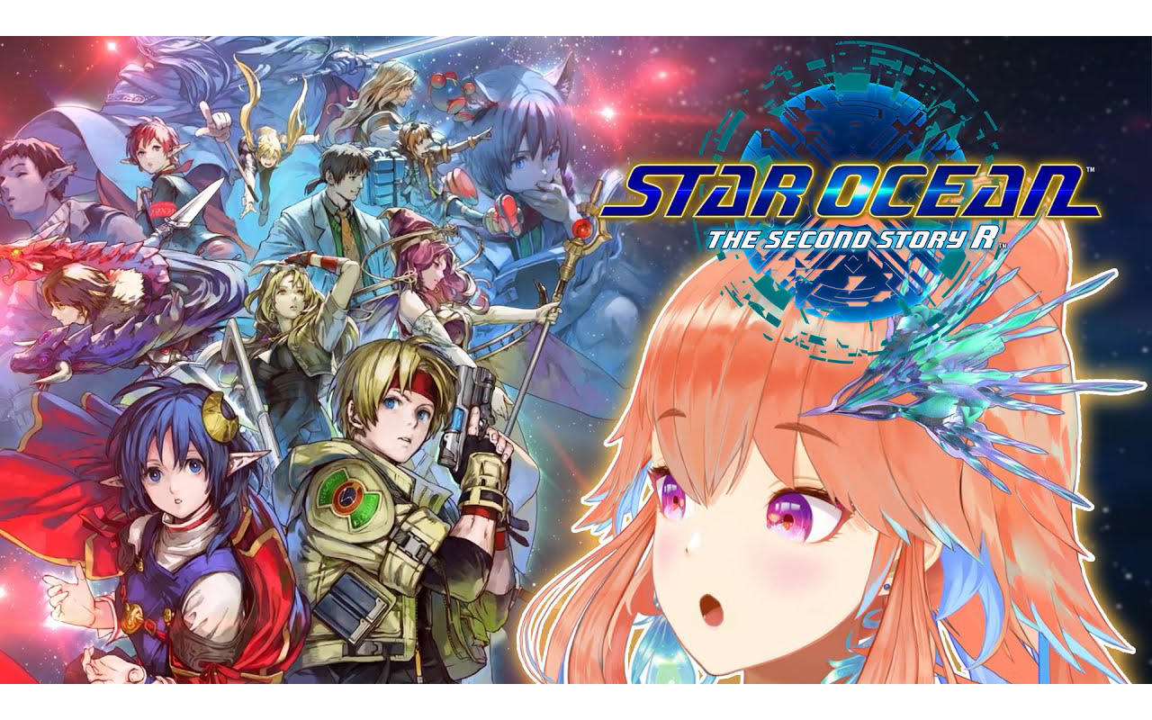 [图]【STAR OCEAN THE SECOND STORY R】my first Star Ocean game!! WOW #kfp #キアライブ