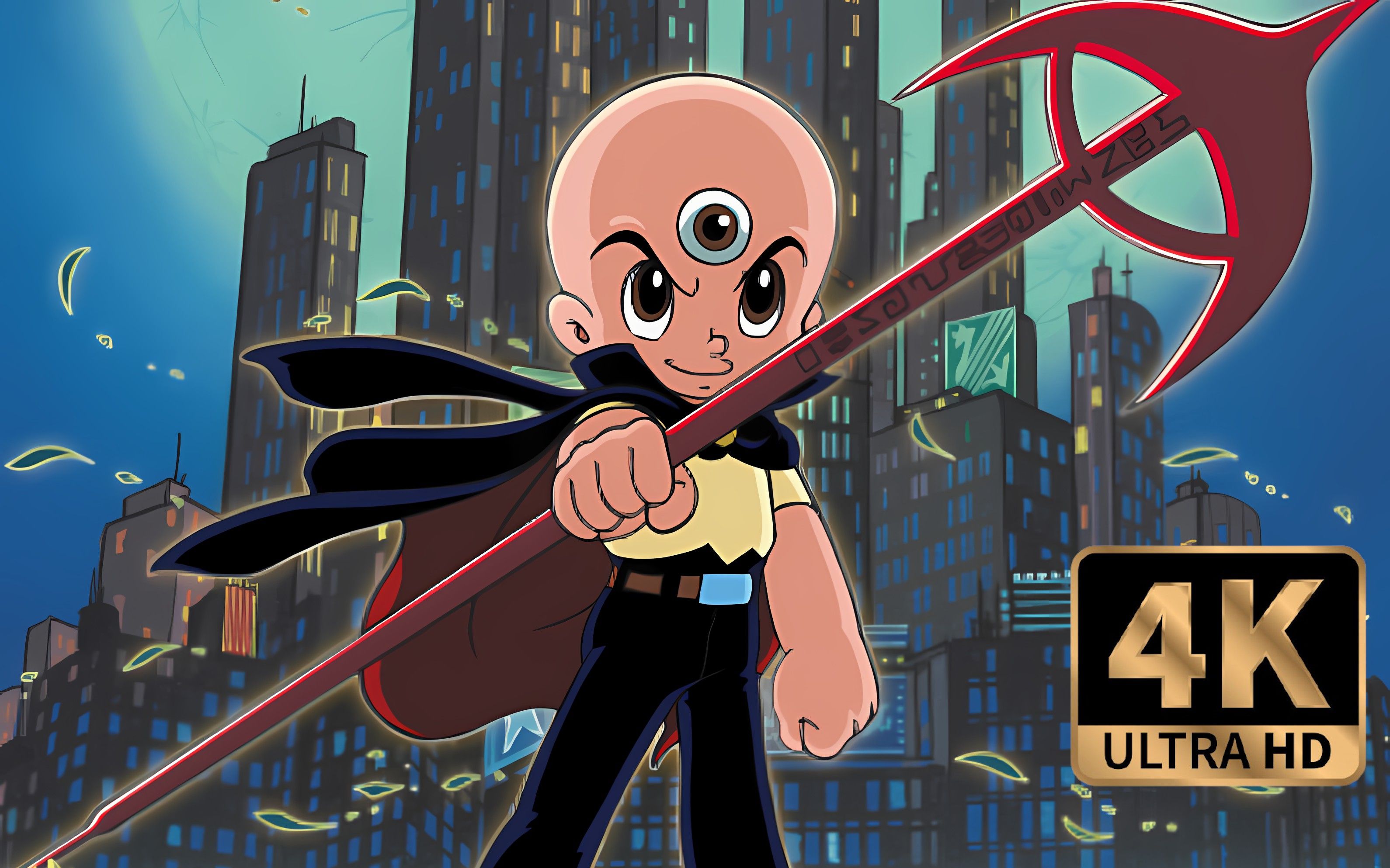 【4k修复】三眼神童/三目童子 op ハテナのブーメラン_哔哩哔哩_bili