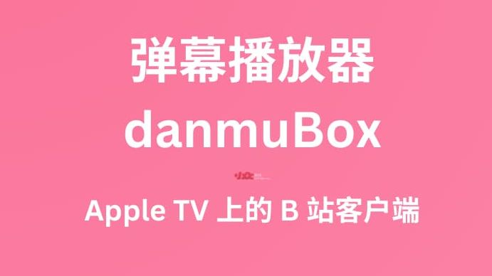 弹幕播放器  Apple TV 上的 B 站客户端哔哩哔哩bilibili