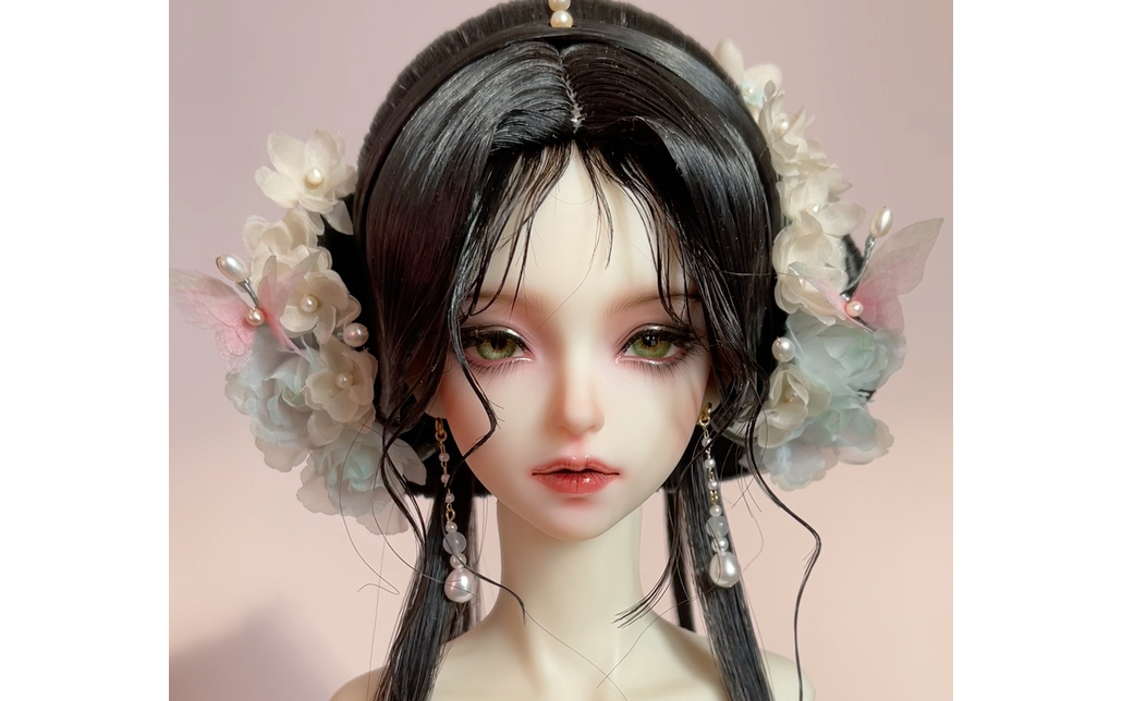 [图]【红菊菊bjd】是绿色的花花