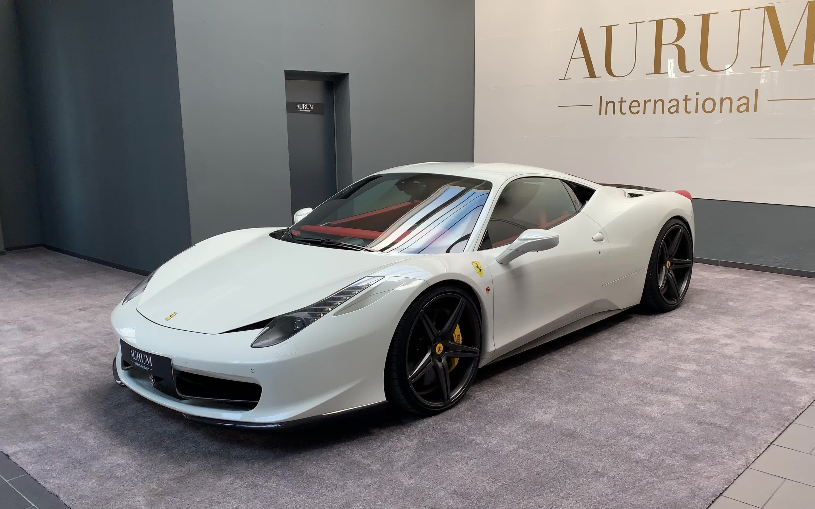 4k法拉利458italia静态展示