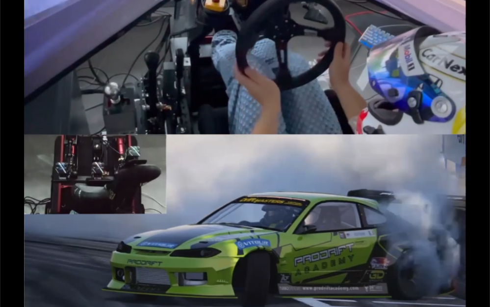 神力科莎 fia riga 骑墙漂移