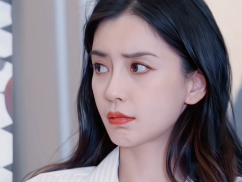 angelababy萌萌的 好可爱