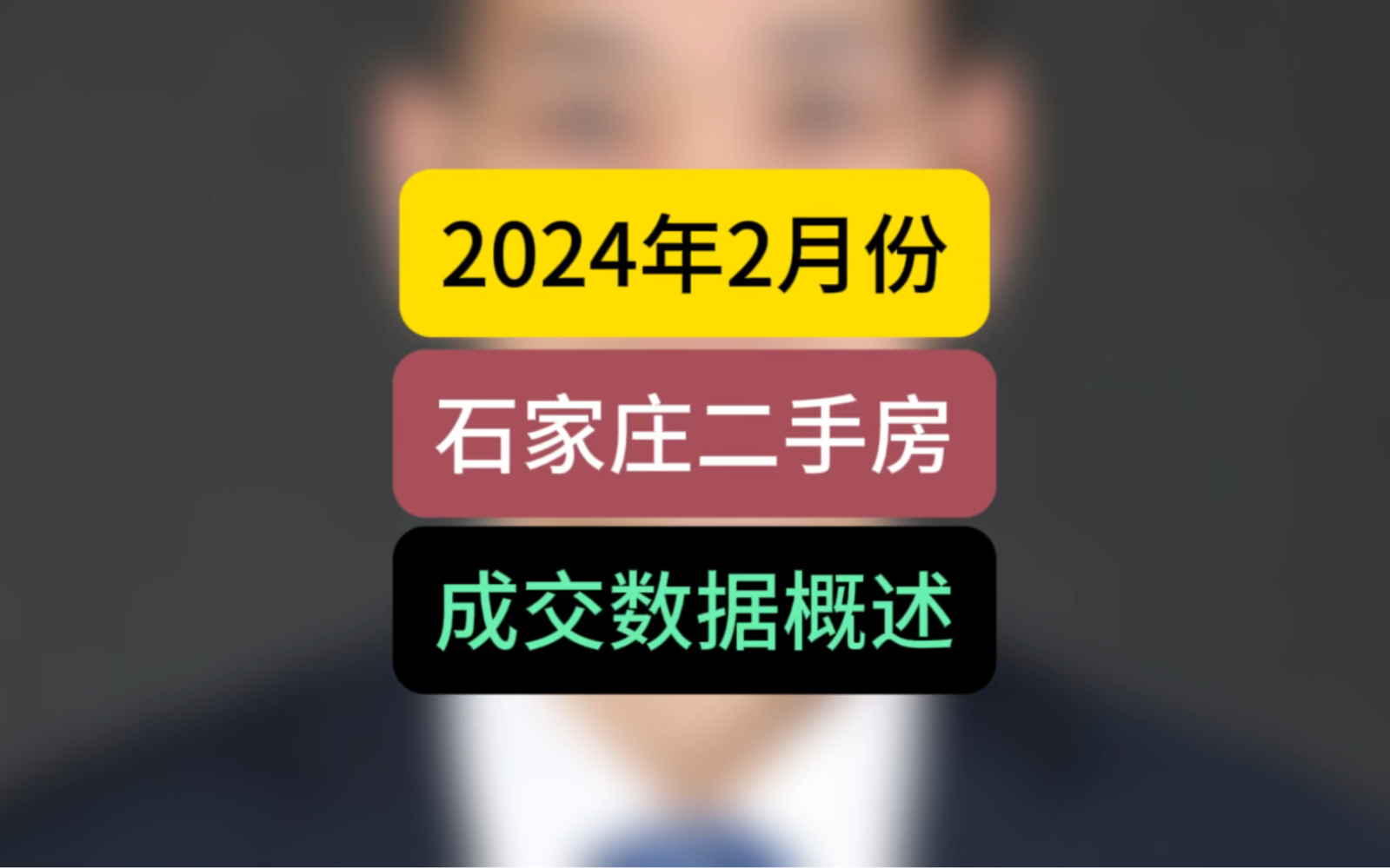 2024年2月份石家庄二手房成交数据概述#石家庄房产 #二手房 #河北石家庄哔哩哔哩bilibili