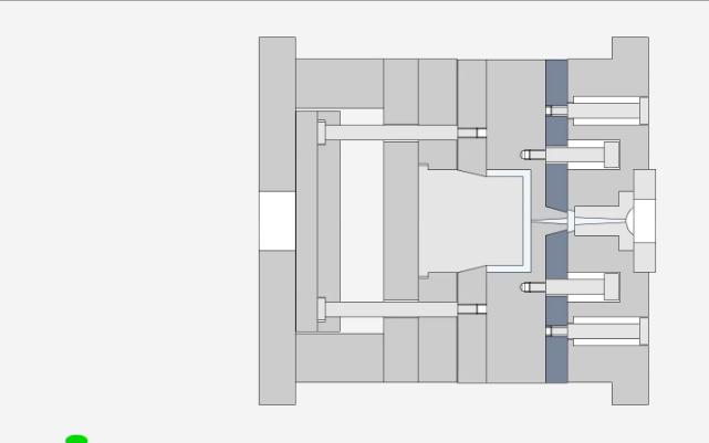 注塑模具结构——利用凝料推板拉断点浇口凝料_1