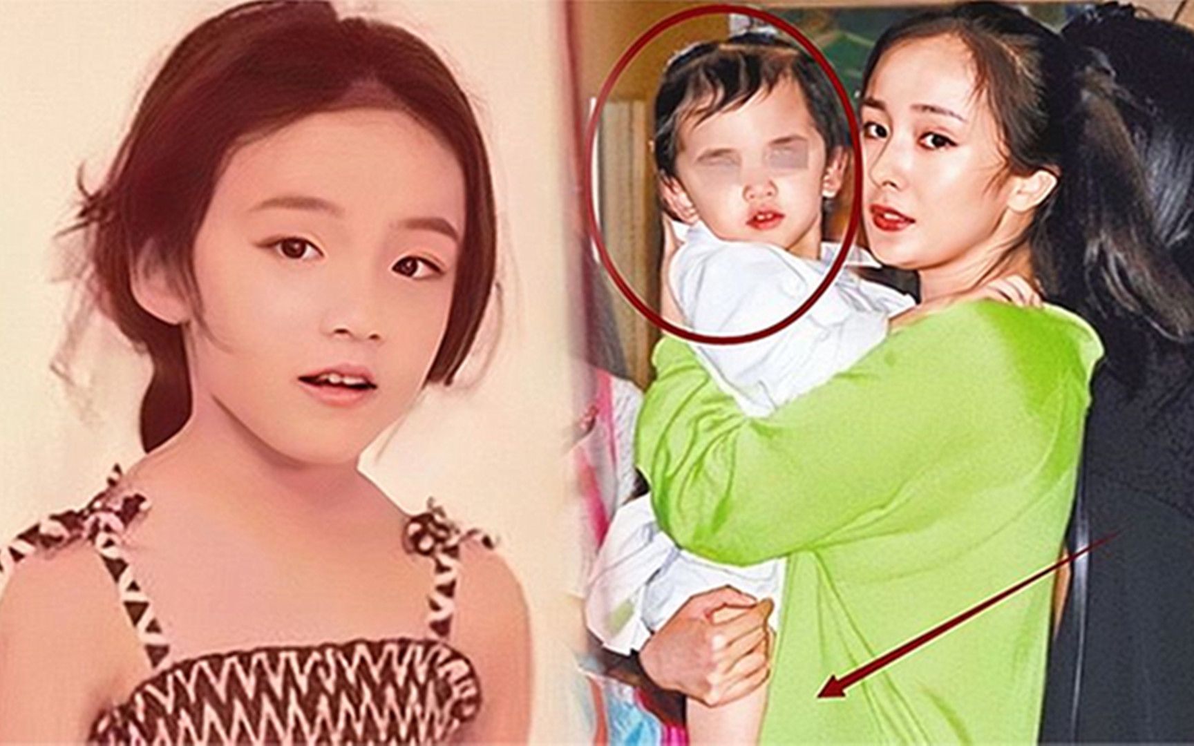 小糯米长大后越来越像一个人,杨幂都慌了,离自己希望越来越远_哔哩