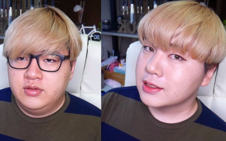 【整形妆】【男生篇】肥宅大改造!