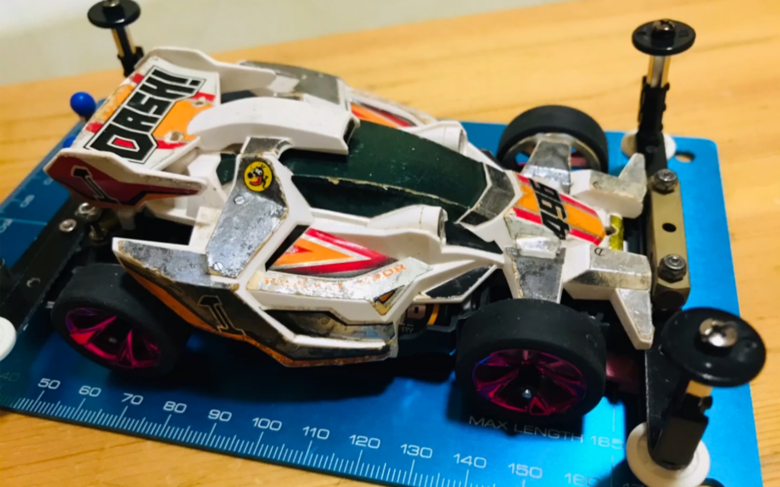 四驱小子 皇帝号 单锚尾 单矛尾 田宫迷你四驱车