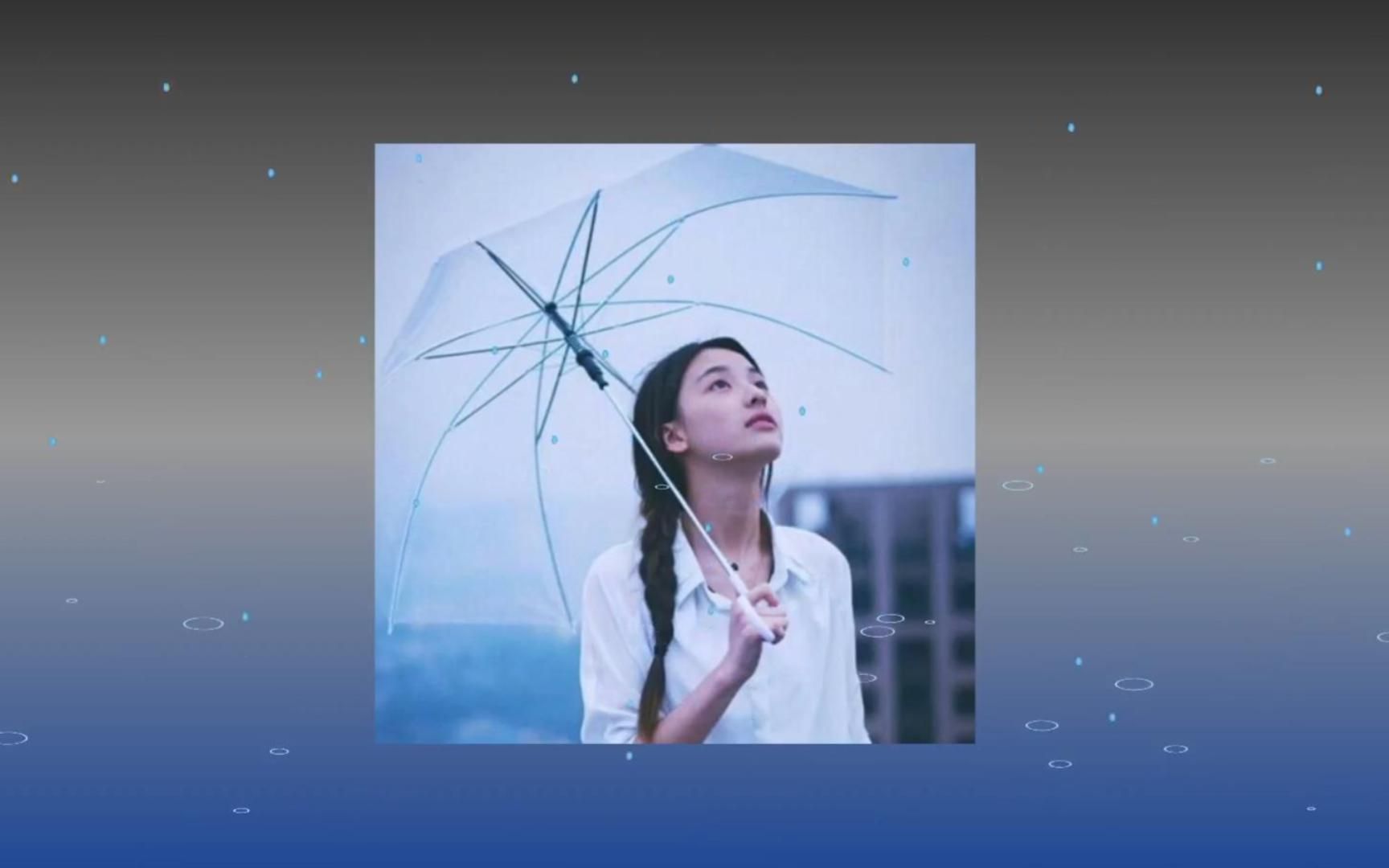 CSS3动画实现下雨的效果,三月里的小雨哔哩哔哩bilibili