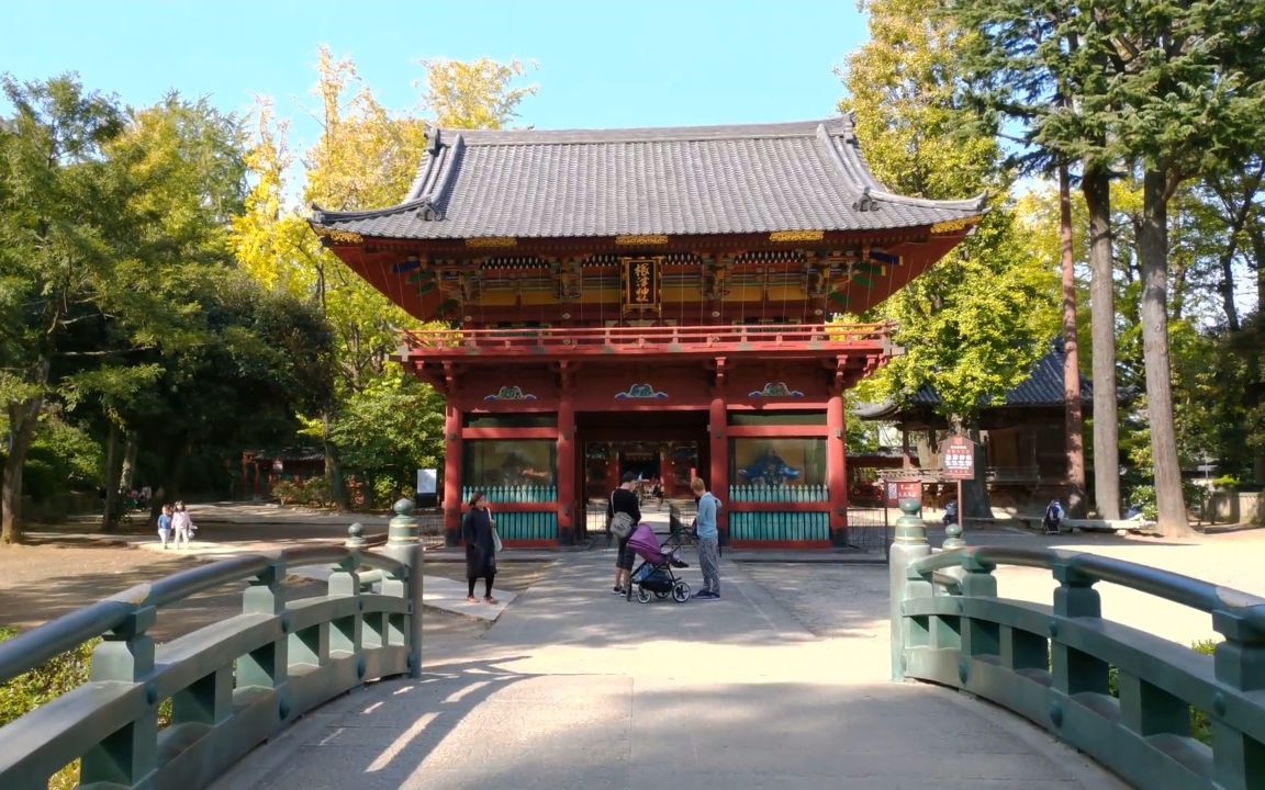 【超清日本】漫步东京文京区-根津神社 2018.