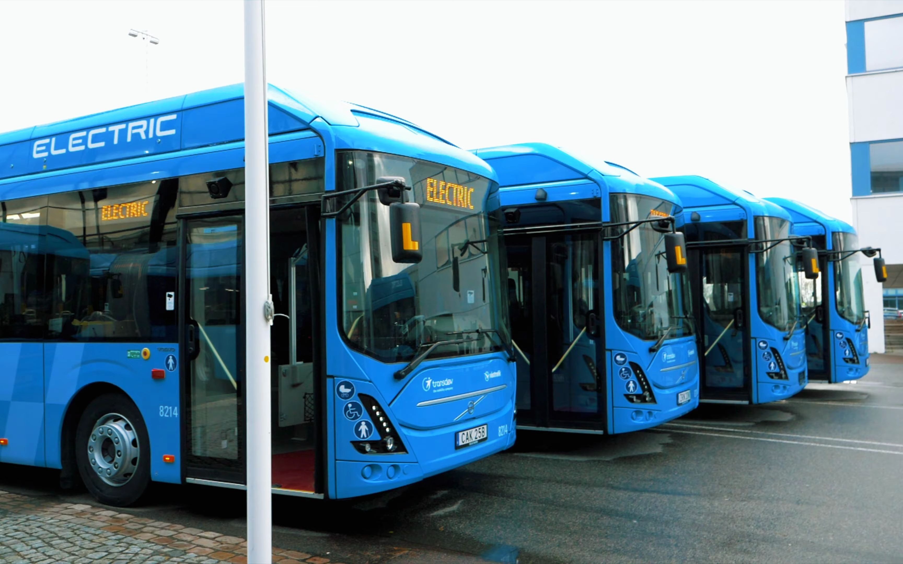 volvo 7900 electric(运行在哥德堡市的沃尔沃7900纯电动公交车)_哔哩