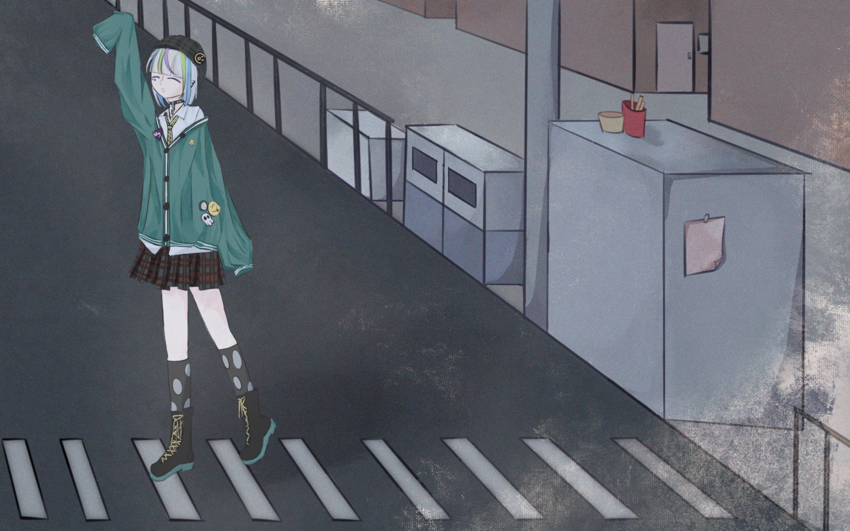 [wacca/绘画过程]莉莉向你挥了挥袖子