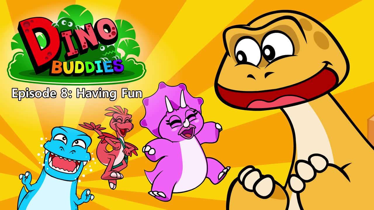 008_dino buddies 8_having fun_哔哩哔哩 (゜-゜)つロ 干杯~-bili