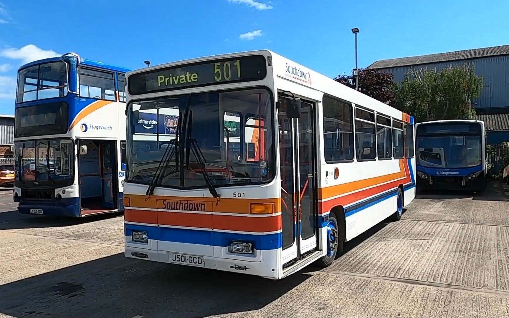 [搬] 试驾 stagecoach south dart 501 线路的老巴士