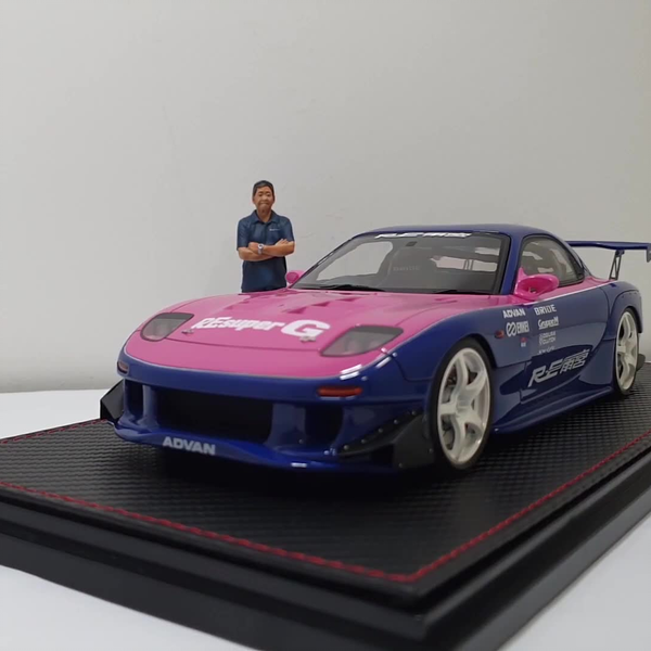 IG2398 Mazda RX-7 (FD3S) RE Amemiya BluePink With Mr