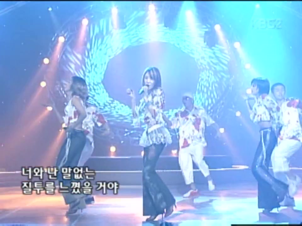 【720P 原版】Baby V.O.X  偶然 (KBS Music Bank 2002年5月23日)哔哩哔哩bilibili