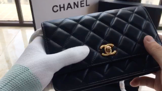 Chanel2020新款小金球系列Woc发财包实拍评测!哔哩哔哩bilibili