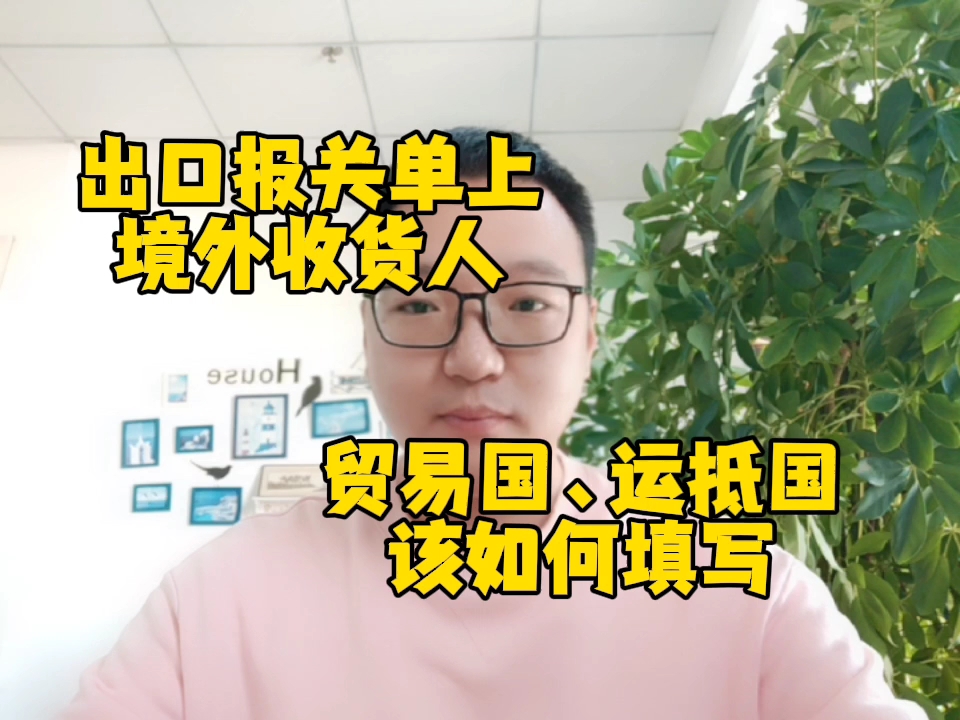 上海危险品货代:出口报关单上境外收货人、贸易国、运抵国如何填写哔哩哔哩bilibili