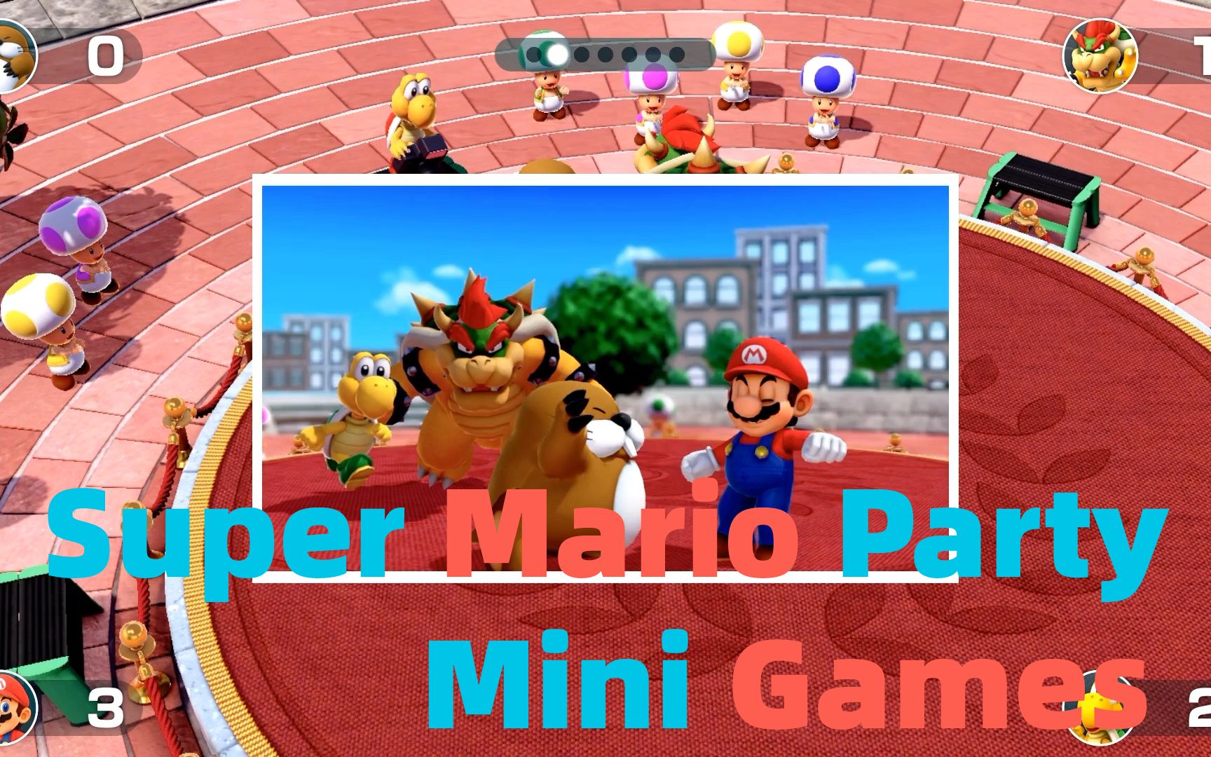 超级马里奥派对 迷你游戏 任天堂 switch主机游戏 slaparazzi/block
