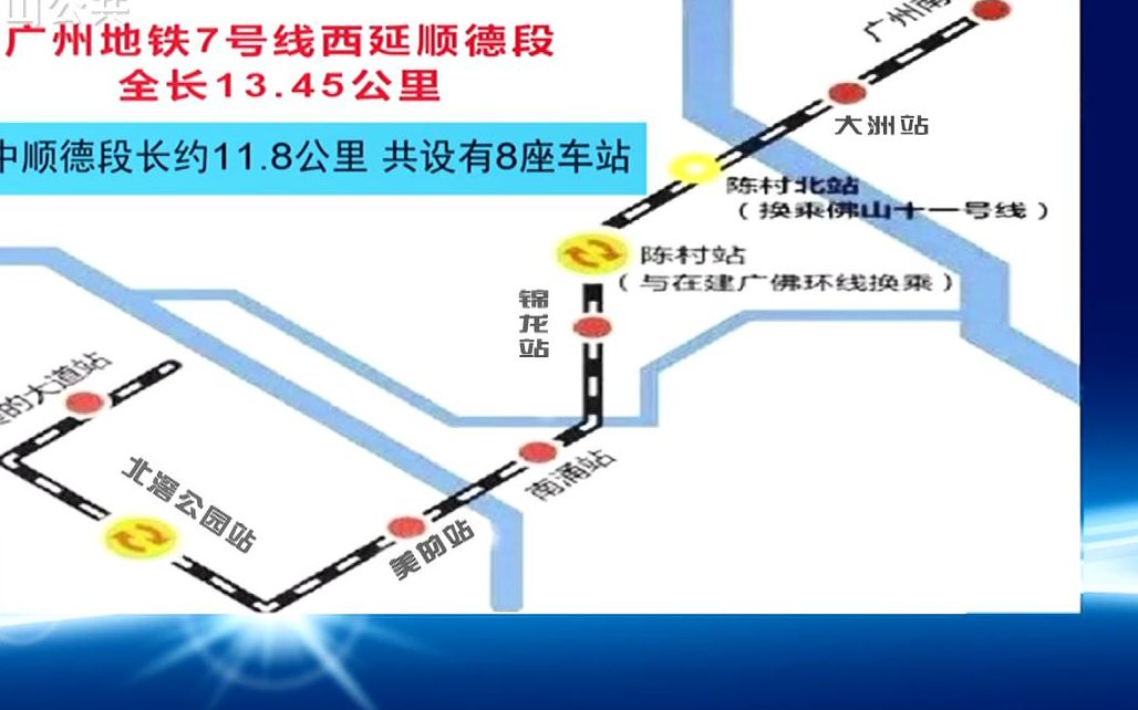 广州地铁7号线西延顺德段开始“跑图”哔哩哔哩bilibili