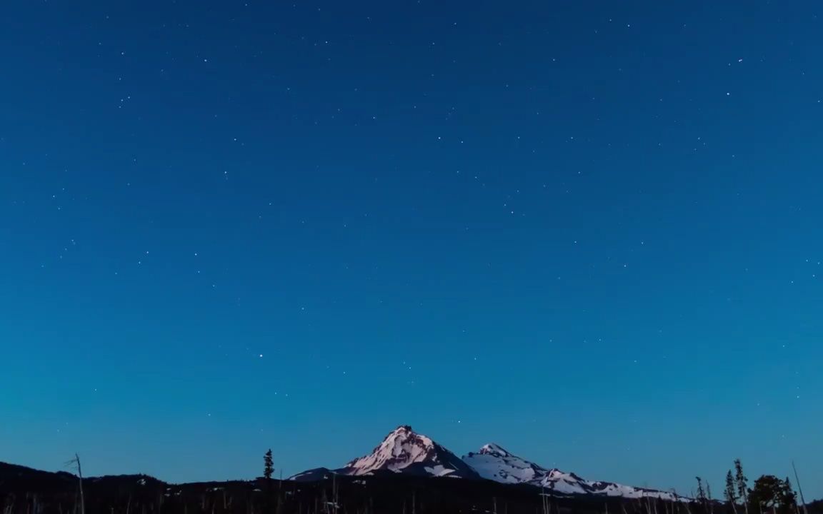 视频素材 ▏h5 2K画质超唯美雪山高山梦幻夜空宇宙星辰银河系北极光星星流星夜晚天空景色延时摄影视频素材哔哩哔哩bilibili