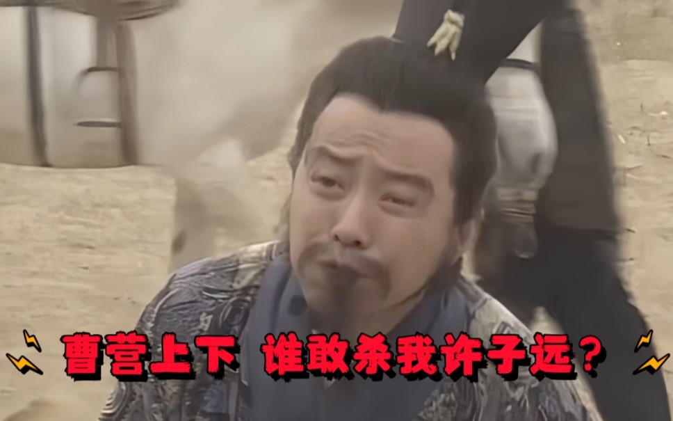 究竟谁才是匹夫?不同影视版本中的许褚杀许攸!