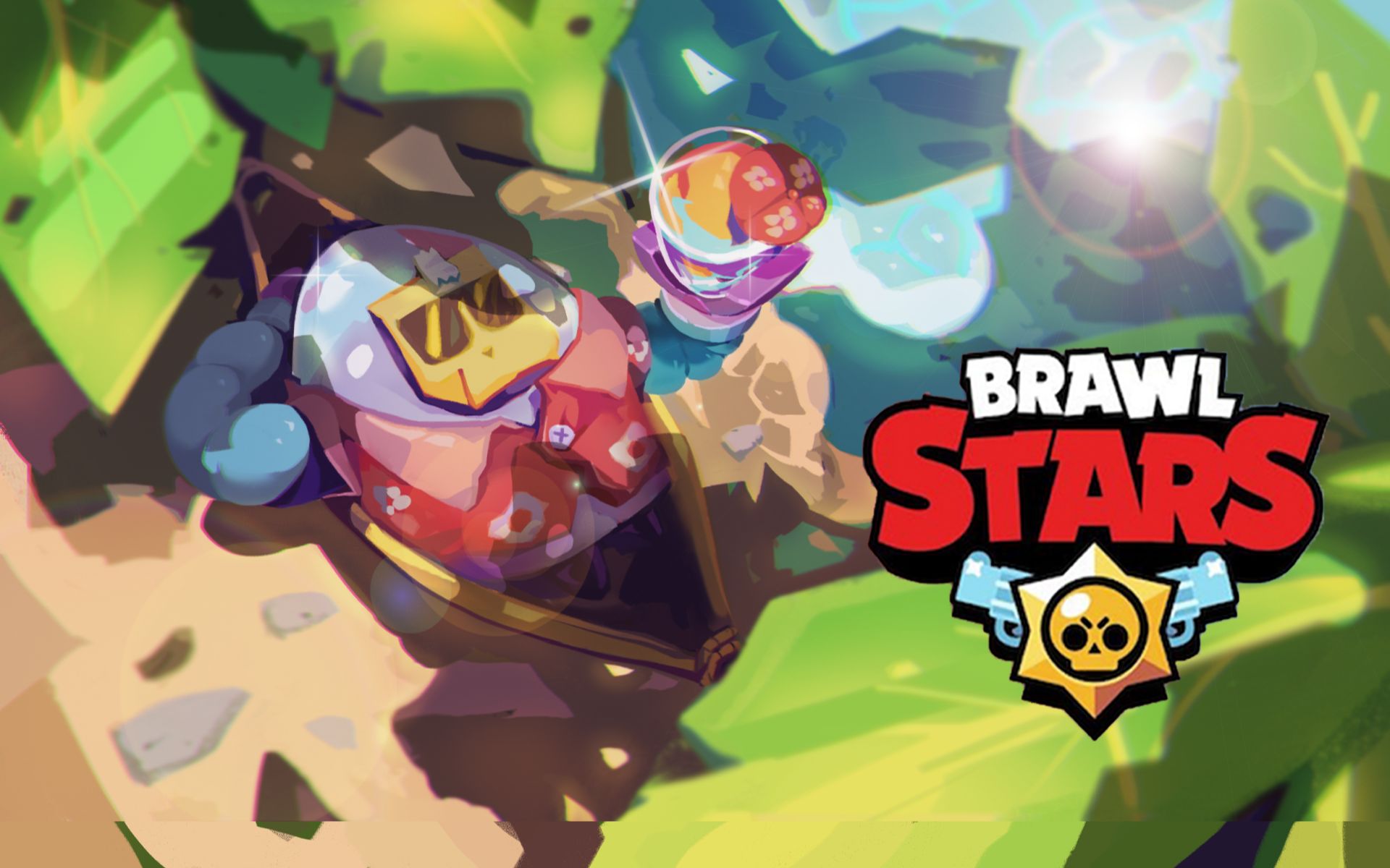 【荒野乱斗动画短片】芽芽的假期!