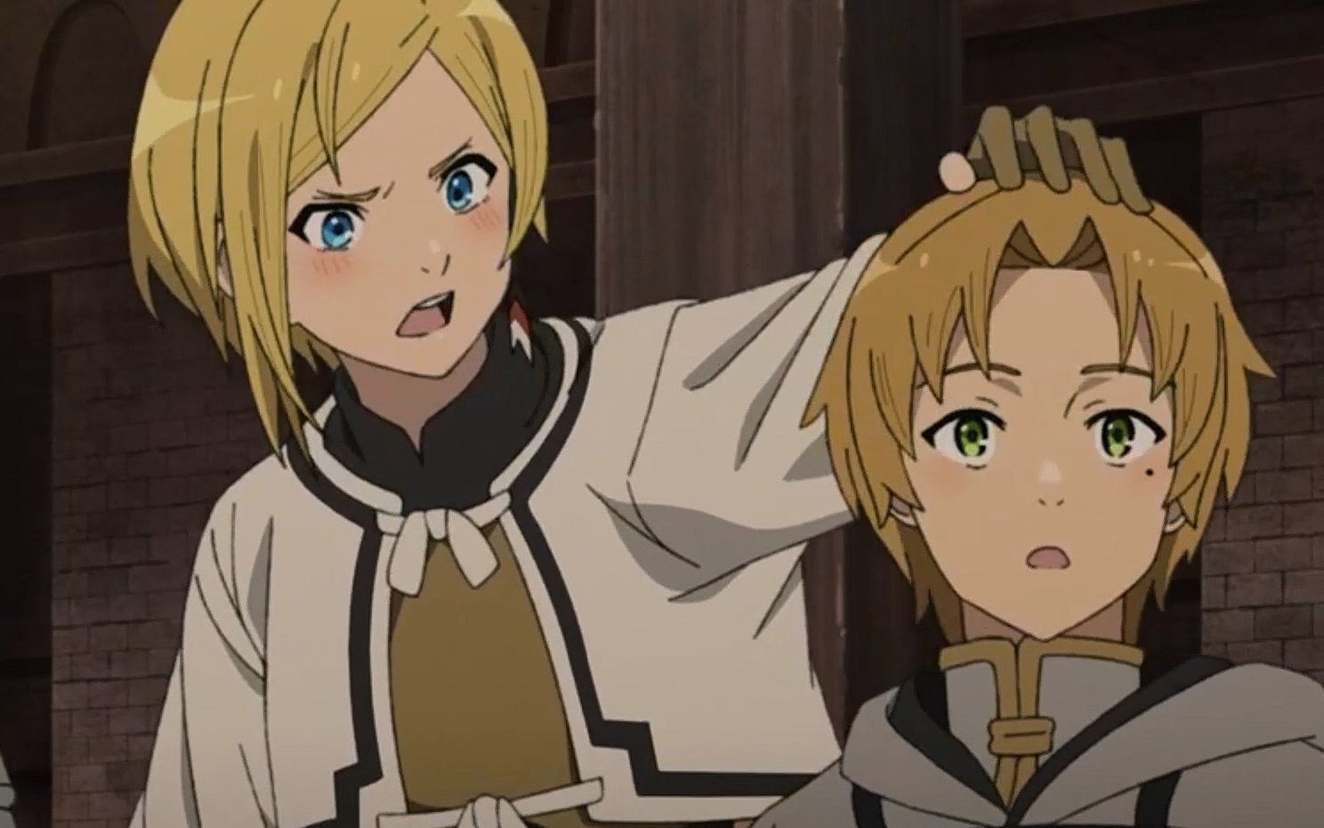 鲁迪乌斯当场被黄毛辱骂,只有少女站出来安慰.