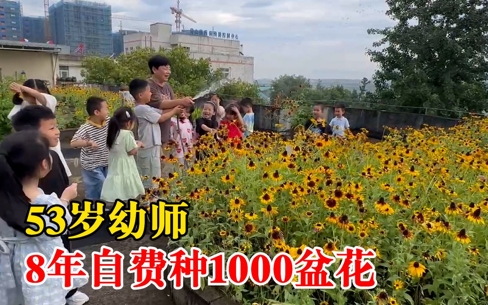 53岁幼师8年自费种1000盆花:花费5万元左右,值得留住美好哔哩哔哩bilibili