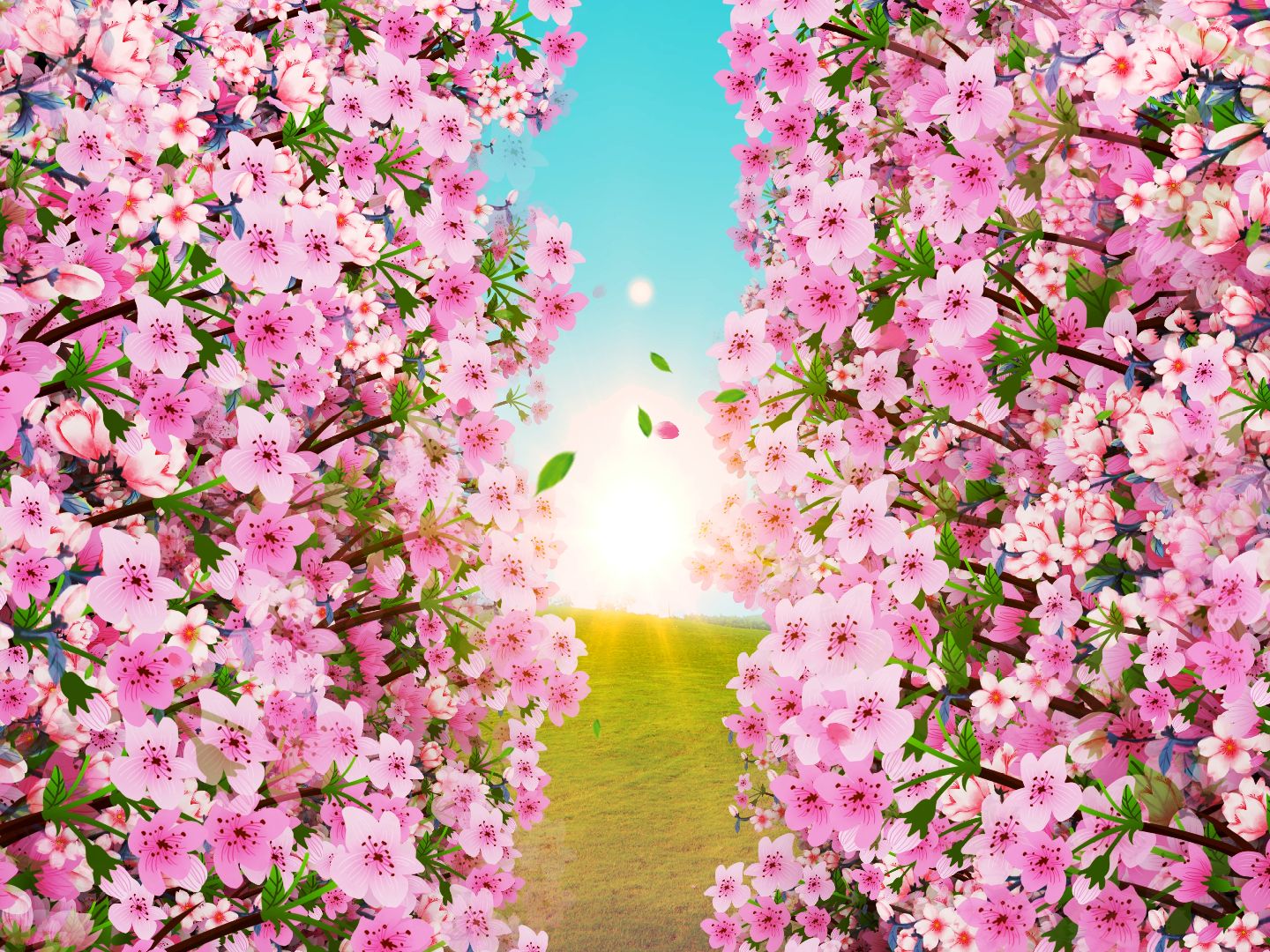 (jf5)婚礼浪漫舞蹈花海led大屏幕背景视频素材5