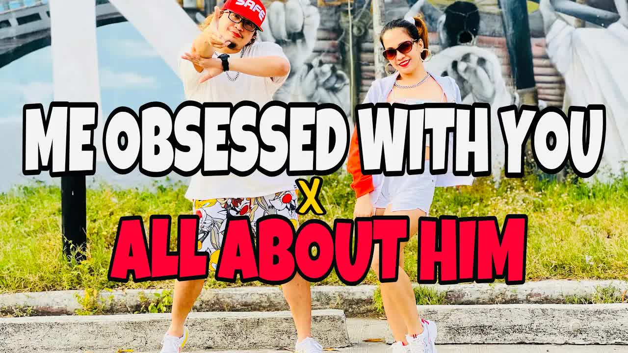 [图]【J&A dance workout】ME OBSESSED WITH YOU x ALL ABOUT HIM l 舞蹈趋势 l Dj Ericnem Rem