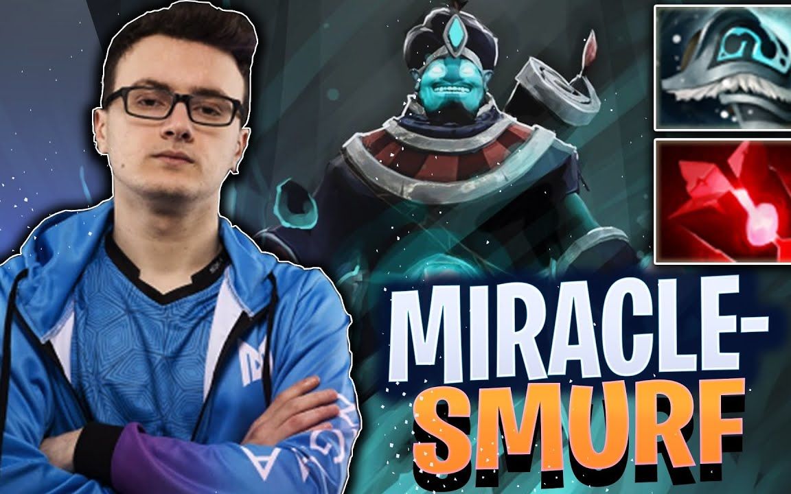 miracle&21殺藍貓 - dota2第一視角【watch&learn】