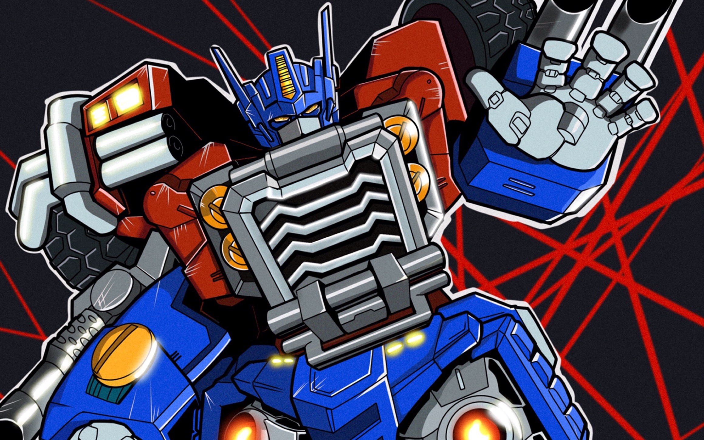 雷霆舰队擎天柱 procreat_哔哩哔哩 (゜-゜)つロ 干杯~-bilibili