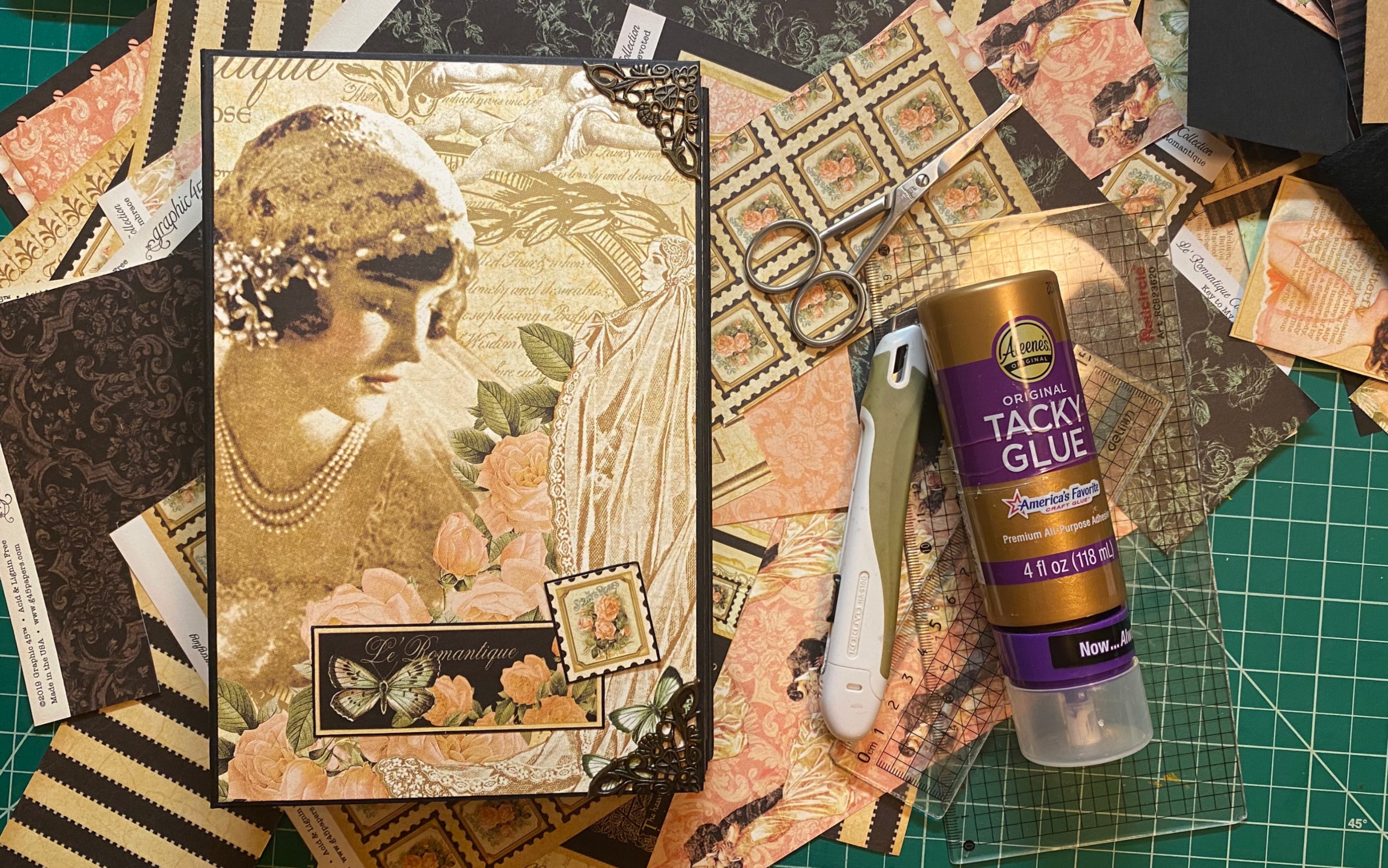 【手工相册】第十三 - g45纸本 le romantique_哔哩哔哩_bilibili