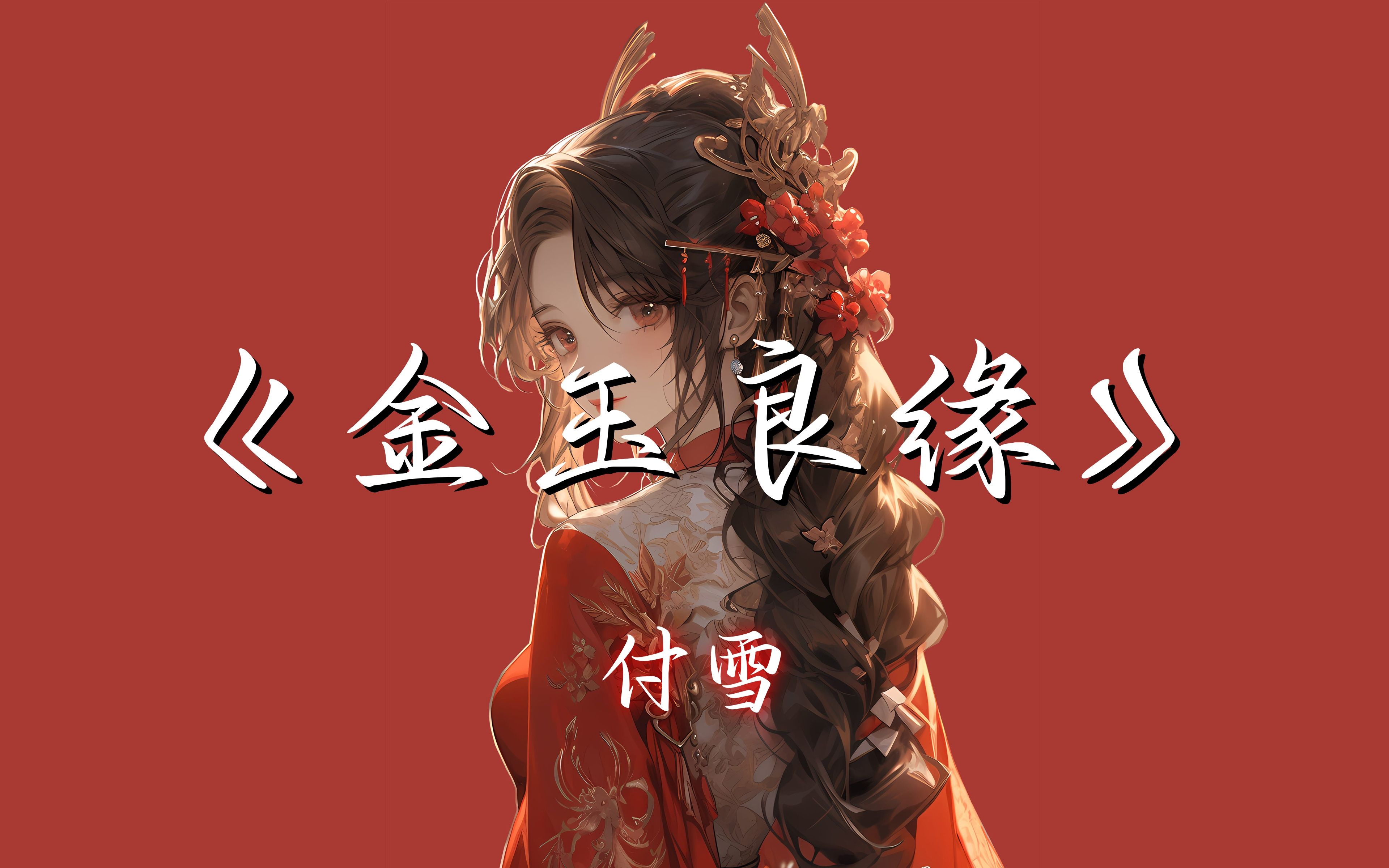 【循环单曲】《金玉良缘》付雪 - 就算是天定的良缘 也会有辛苦 对和错 都不必太在乎 为爱退让并不是输 抓紧你的手走过我的朝朝暮暮