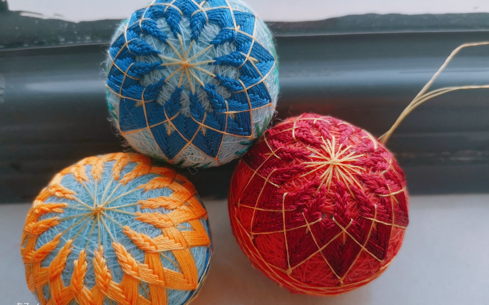 {手鞠球}菊式手鞠球