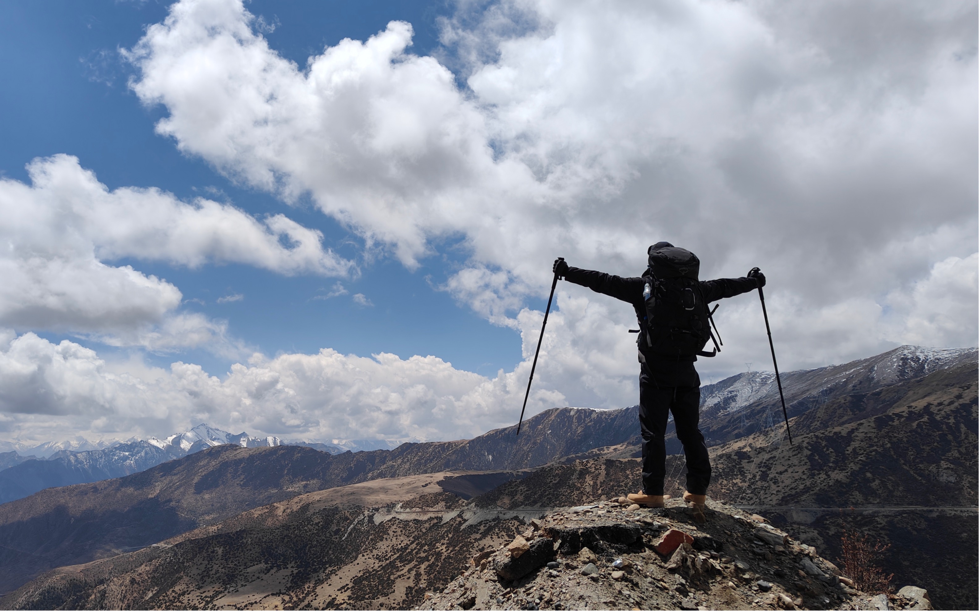 徒步拉萨第二天