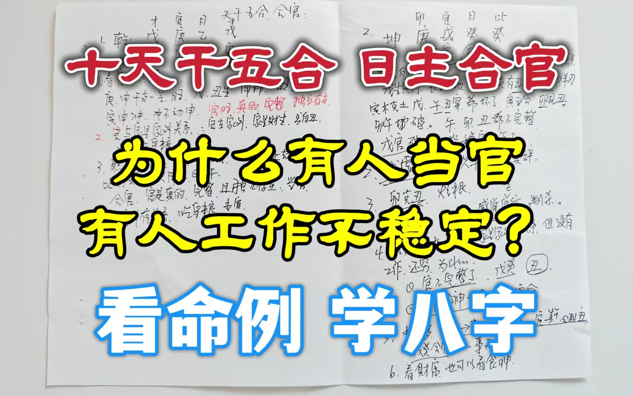 合官当官有条件!同样是合官 为什么有人当官 有人没有稳定工作?(两个命例详细讲解)哔哩哔哩bilibili