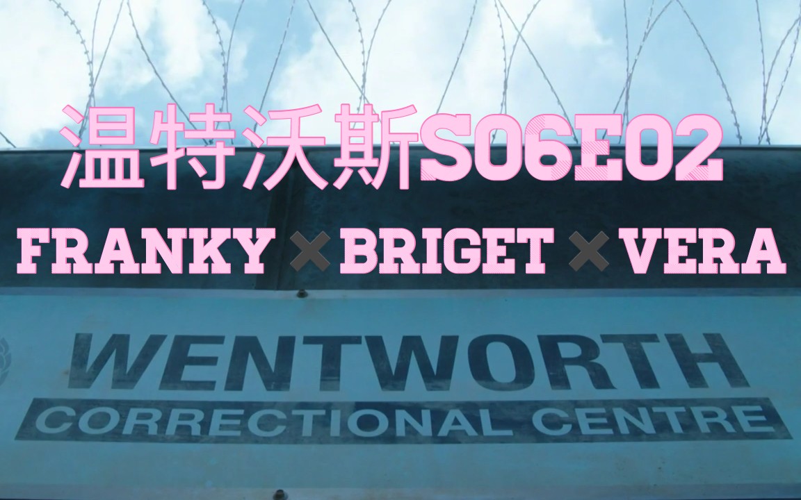 【中字/温特沃斯】【亿万同人字幕组/橘里橘气字幕组/乔木字幕组/沙鸥Larus】WENTWORTH S6E02 Frank X Bridget X Vera哔哩哔哩bilibili