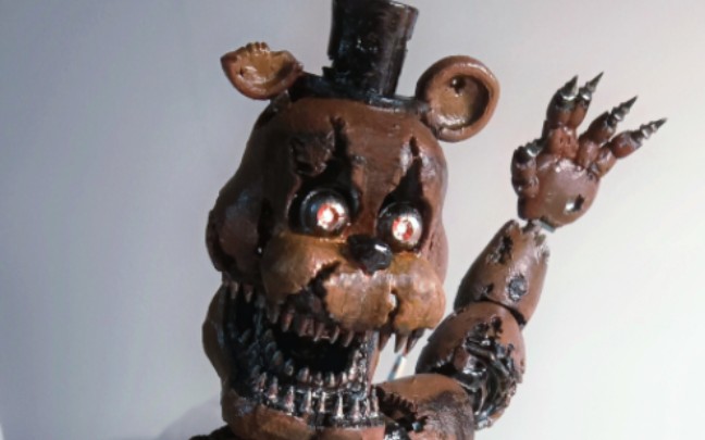 [图]FNAF Nightmare Freddy【新】可动手办展示