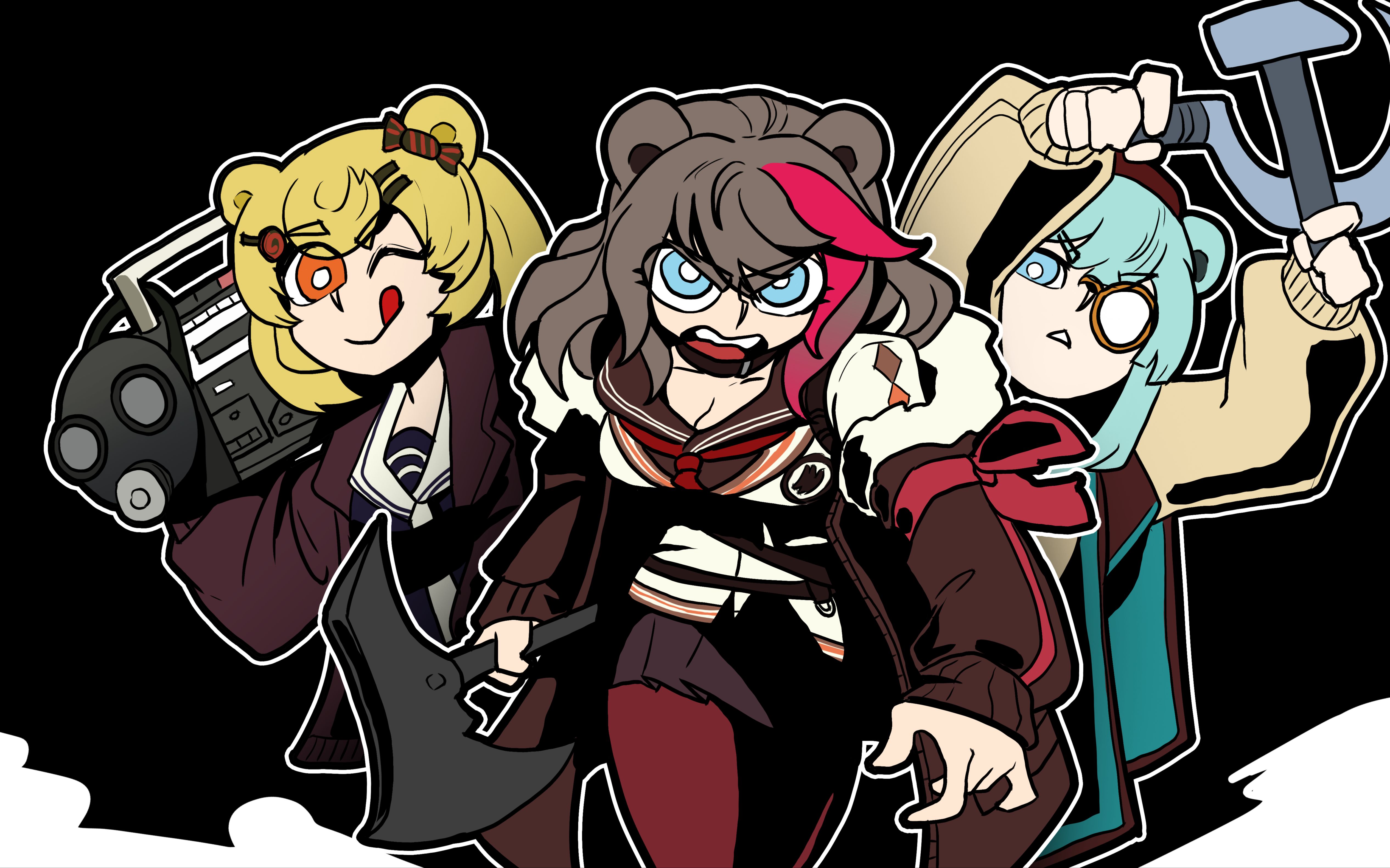 明日方舟小烂片 战斧少女——冬将军