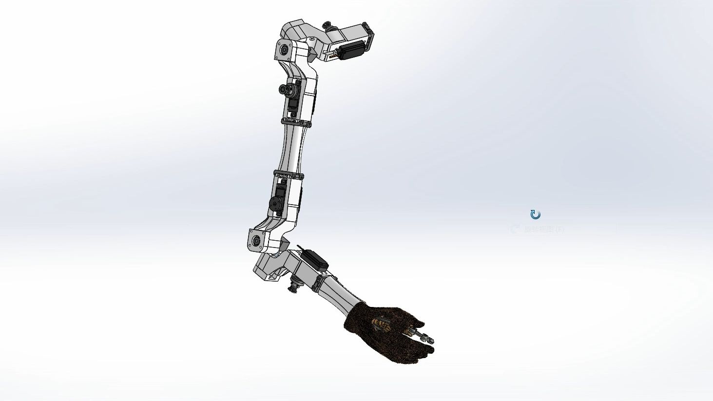 仿生机械手臂原理图片