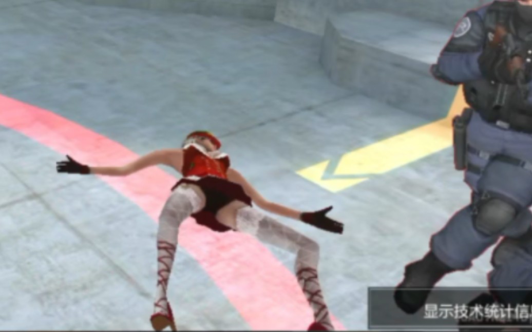 穿越火线手游保卫者和潜伏者挣灵狐尸体(死亡姿势r)