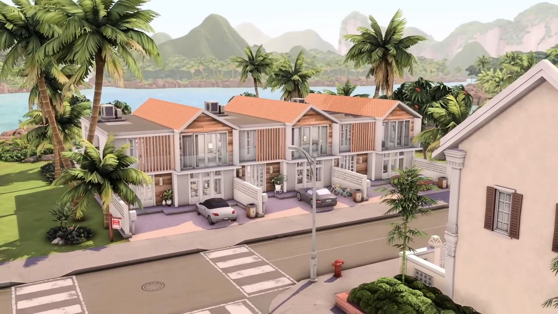 【伊月推荐】n0546 模拟人生4 nocc房子 托马朗尼 海滨现代出租屋 40