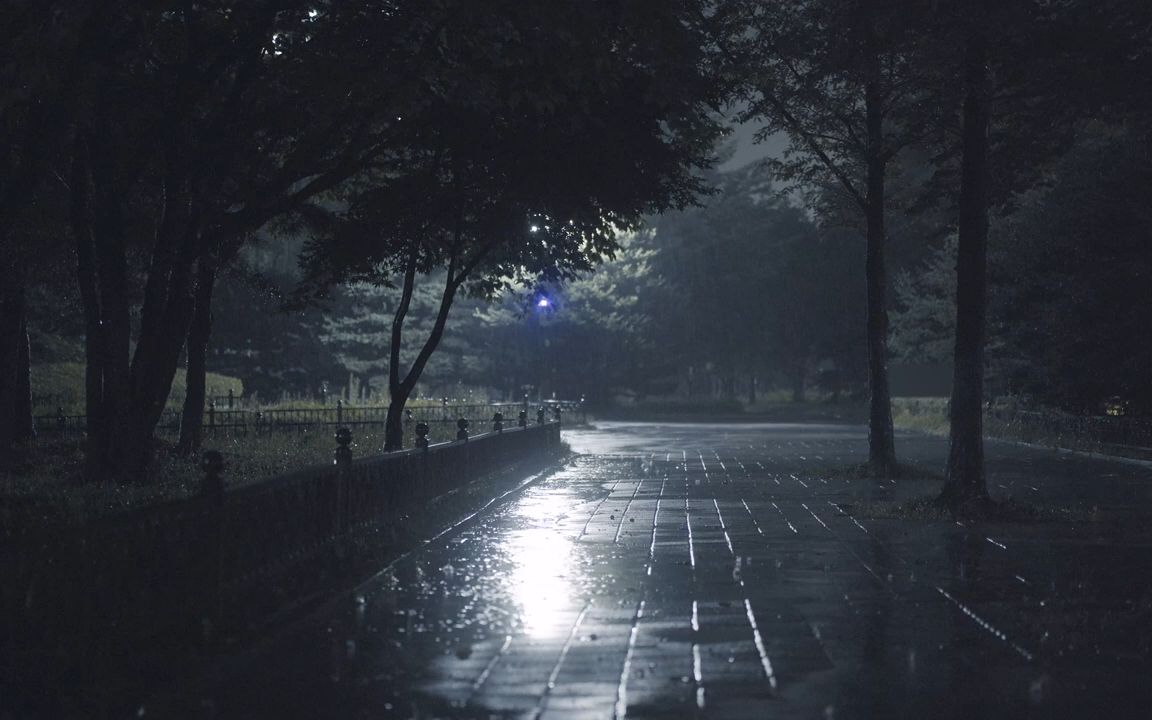 【超长实景雨声】asmr _轻松入睡_大雨雷霆_雨声入眠丨白噪音丨治愈丨