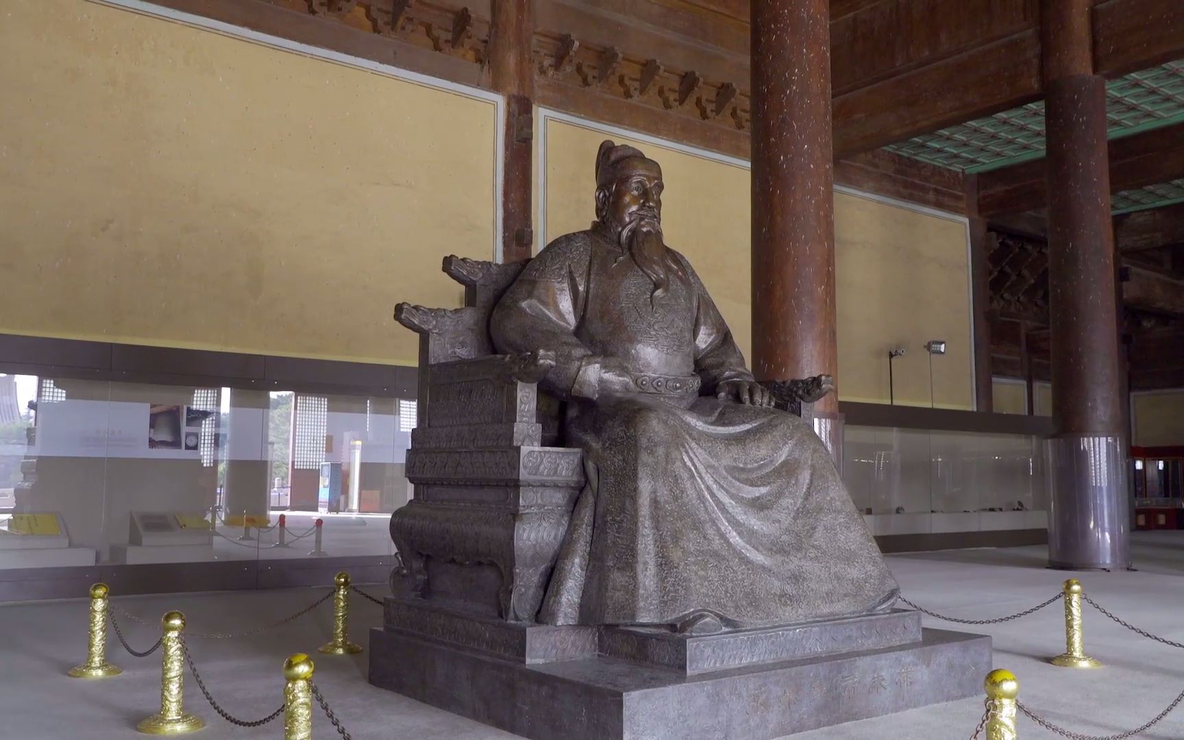 北京十三陵长陵景区,明成祖朱棣葬身于此