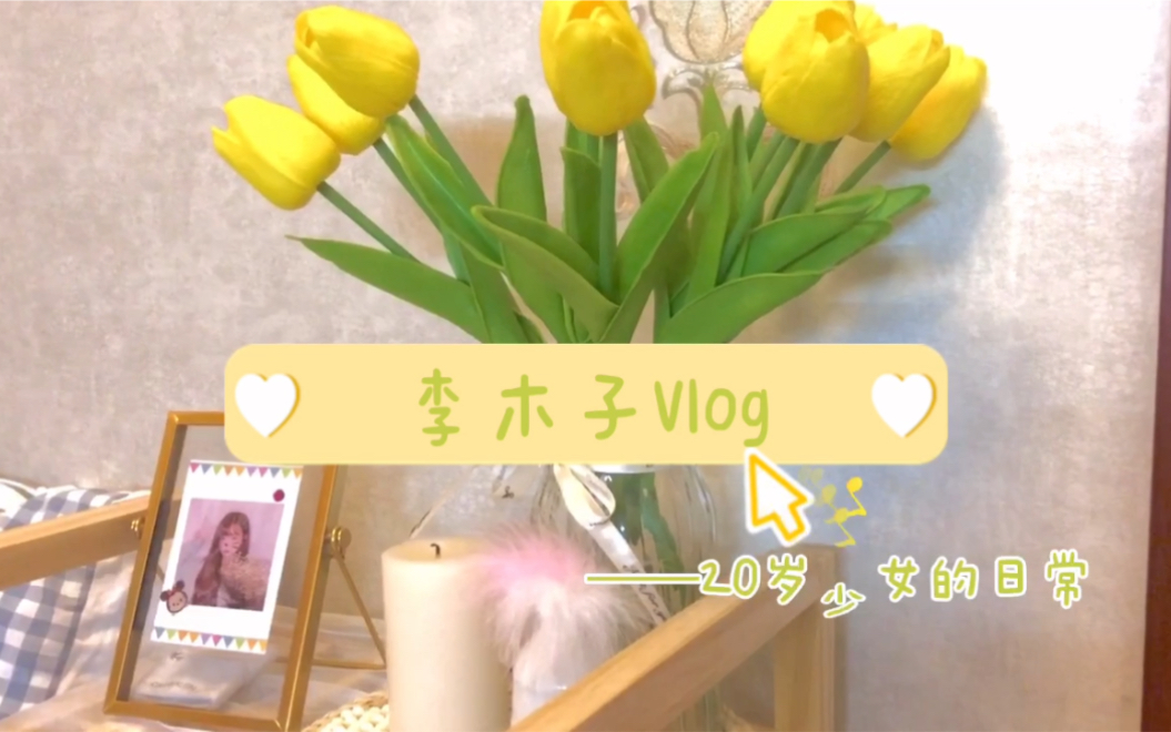 |李木子Vlog|20岁女生早起日常哔哩哔哩bilibili