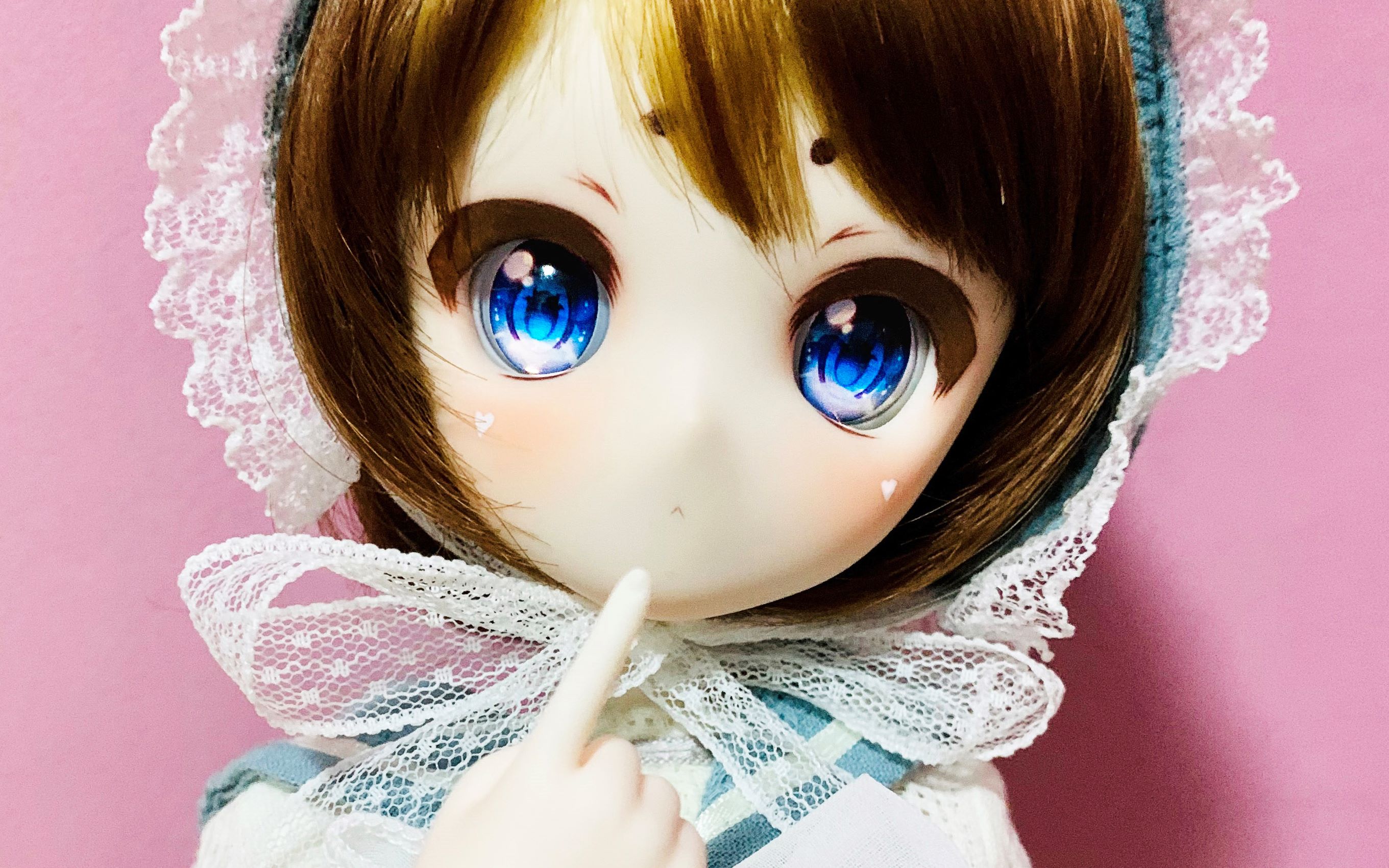 豆豆眉呆萌小可爱,金属感娃娃眼线【dd娃改】ddh-0